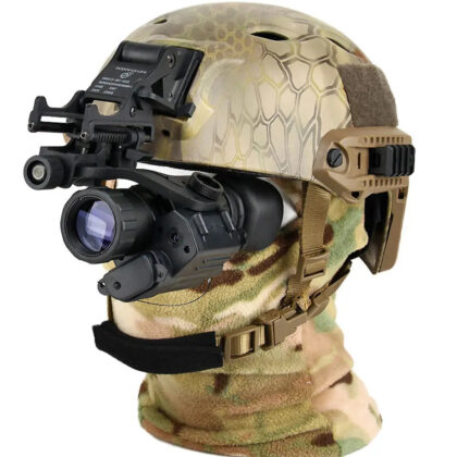 SunGusOutdoor Tactical Helmet, Night Vision Scope, Monocular Goggles, PVS 14, Game Hunting, HK27-0008